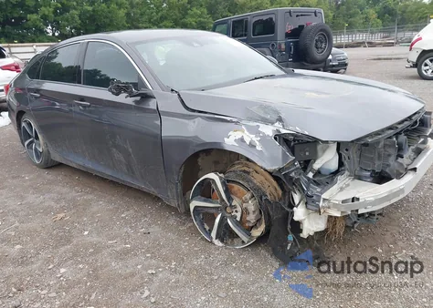 2018 Honda Accord Sport из США, поврежденный, VIN 1HGCV1F30JA022292